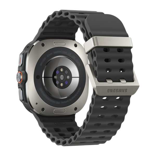 Умные часы Samsung Galaxy Watch Ultra 47мм, ремешок Marine (Titanium Silver, 2024)